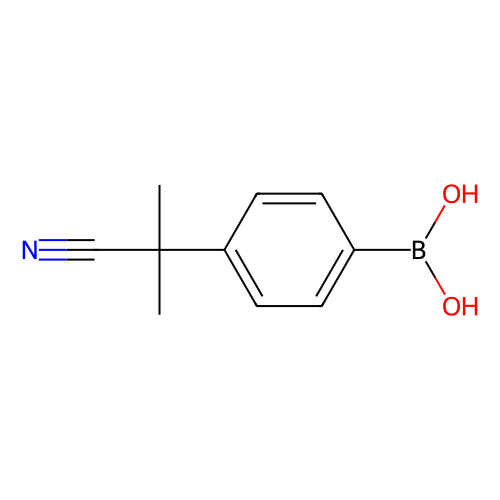4-(2-Cyanopropan-2-yl)phenylboronic acid, min 98%, 1 gram