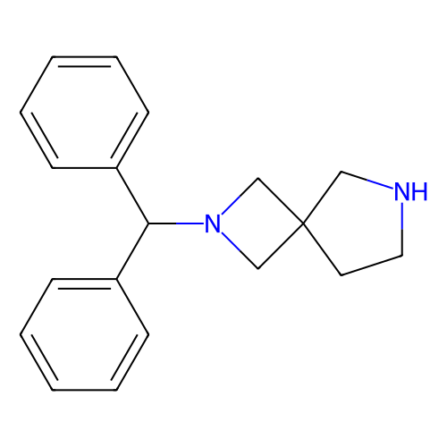 2-(diphenylmethyl)-2, 6-diazaspiro[3.4]octane, min 97%, 1 gram