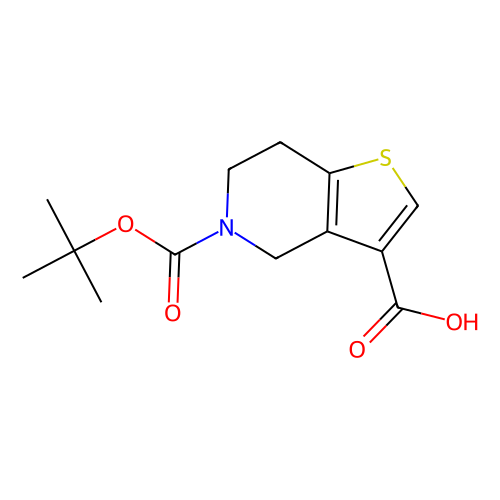 5-[(tert-butoxy)carbonyl]-4H, 5H, 6H, 7H-thieno[3, 2-c]pyridine-3-carboxylic acid, min 97%, 250 mg