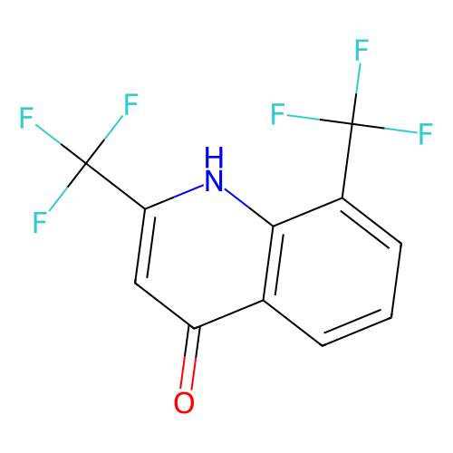 2, 8-Bis(trifluoromethyl)-4-hydroxyquinoline, min 99%, 100 grams