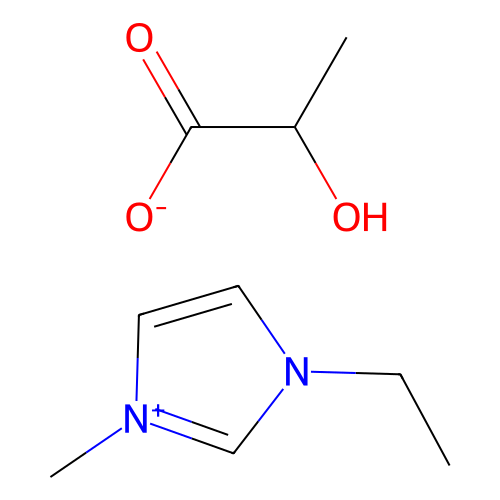 1-Ethyl-3-methylimidazolium L-(+)-lactate, min 95%, 100 grams