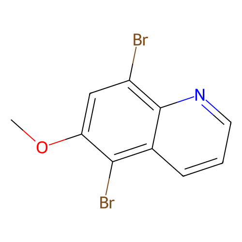 5, 8-Dibromo-6-methoxyquinoline, min 96%, 25 grams