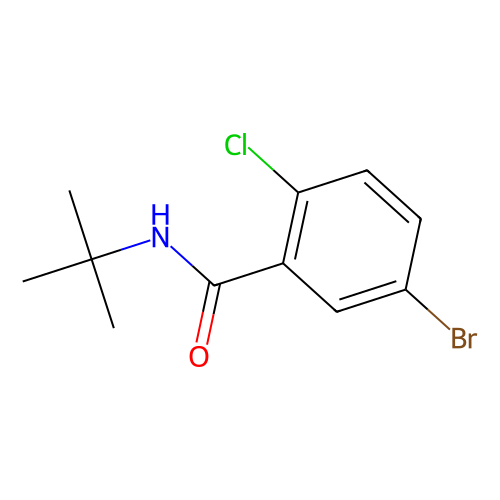 t-Butyl 5-bromo-2-chlorobenzamide, min 98%, 25 grams