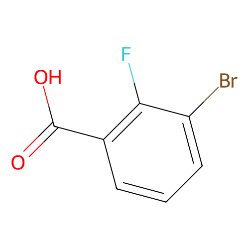 3-Bromo-2-fluorobenzoic acid, min 98% (GC), 100 grams