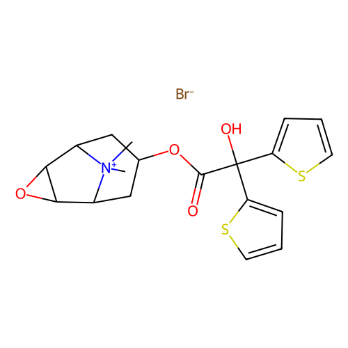 Tiotropium Bromide, min 98%, 1 gram