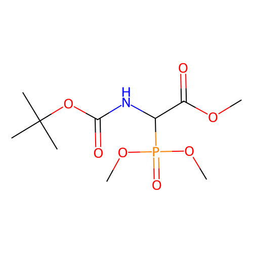 (+/-)-Boc-a-phosphonoglycine trimethyl ester, min 97%, 100 grams