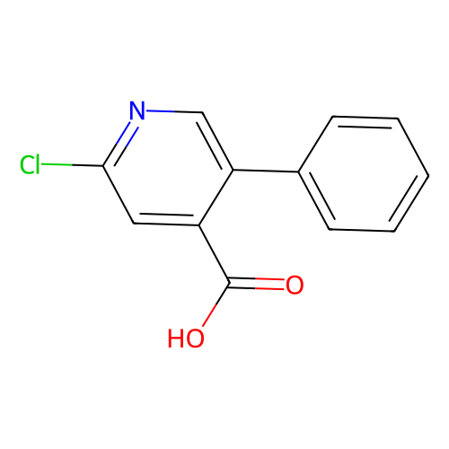 2-Chloro-5-phenylisonicotinic acid, min 95%, 1 gram