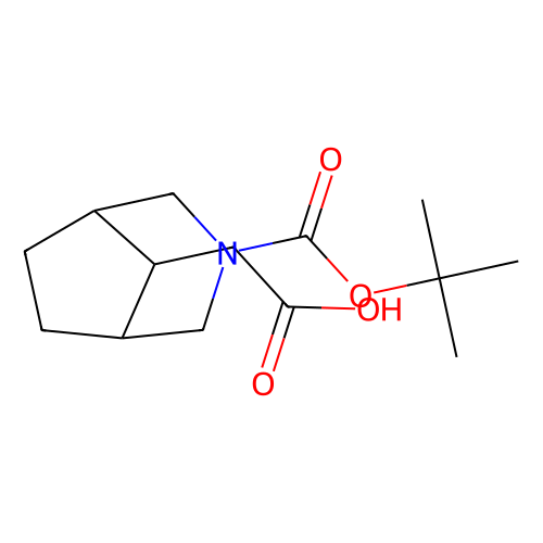 3-boc-3-azabicyclo[3.2.1]octane-8-acetic acid, min 97%, 100 mg