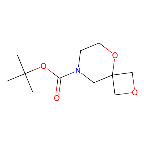 tert-butyl 2, 5-dioxa-8-azaspiro[3.5]nonane-8-carboxylate, min 97%, 100 mg