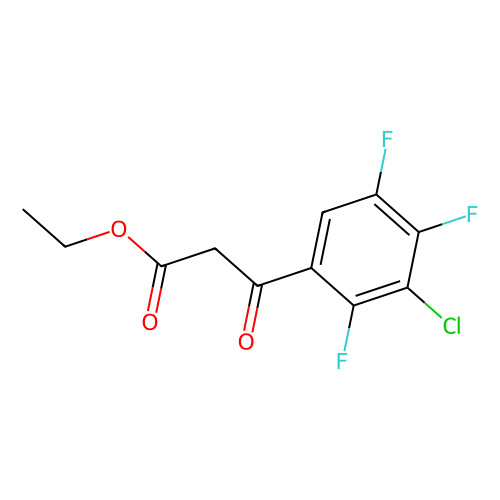 Ethyl 3-(3-chloro-2, 4, 5-trifluorophenyl)-3-oxopropanoate, min 99%, 100 grams
