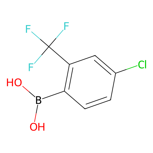 4-Chloro-2-(trifluoromethyl)benzeneboronic acid, min 97%, 100 grams