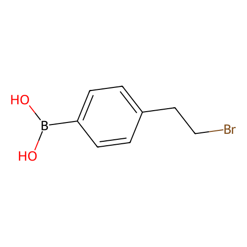 4-(2-Bromoethyl)phenylboronic acid, min 98%, 1 gram