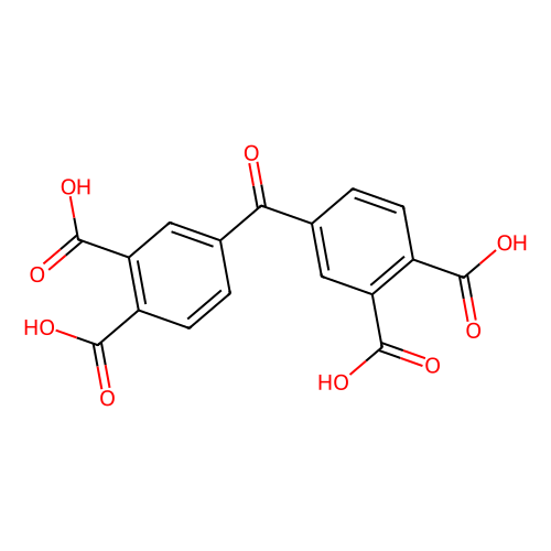 3, 3', 4, 4'-Benzophenonetetracarboxylic acid, min 98%, 1 gram
