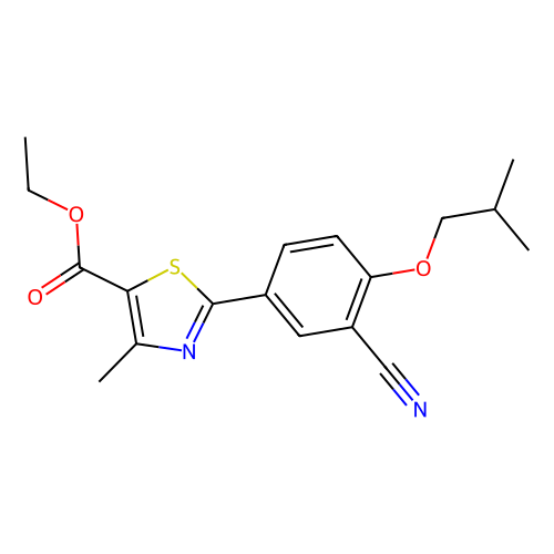 Ethyl 2-(3-Cyano-4-isobutoxyphenyl)-4-methyl-5-thiazolecarboxylate, min 98%, 100 grams