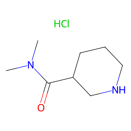 N, N-Dimethylpiperidine-3-carboxamide hydrochloride, min 95%, 1 gram