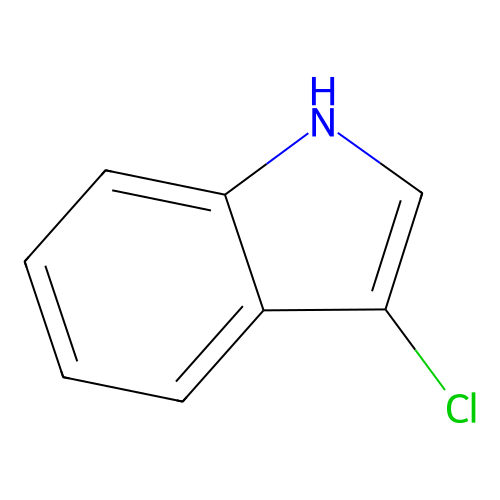 3?chloro?1H?indole, min 97%, 1 gram