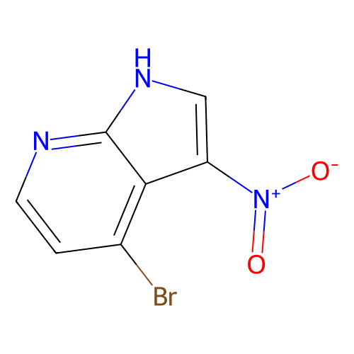 4-bromo-3-nitro-1H-pyrrolo[2, 3-b]pyridine, min 97%, 1 gram