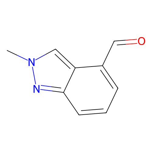 2-methyl-2H-indazole-4-carbaldehyde, min 97%, 500 mg