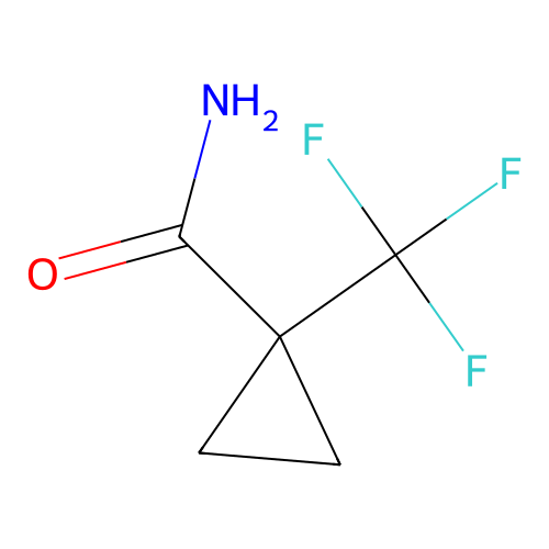 1-(trifluoromethyl)cyclopropane-1-carboxamide, min 97%, 500 mg