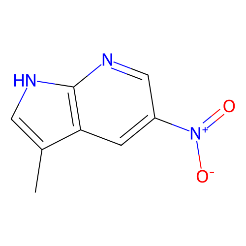 3-methyl-5-nitro-1H-pyrrolo[2, 3-b]pyridine, min 97%, 500 mg