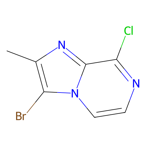 3-bromo-8-chloro-2-methylimidazo[1, 2-a]pyrazine, min 97%, 500 mg