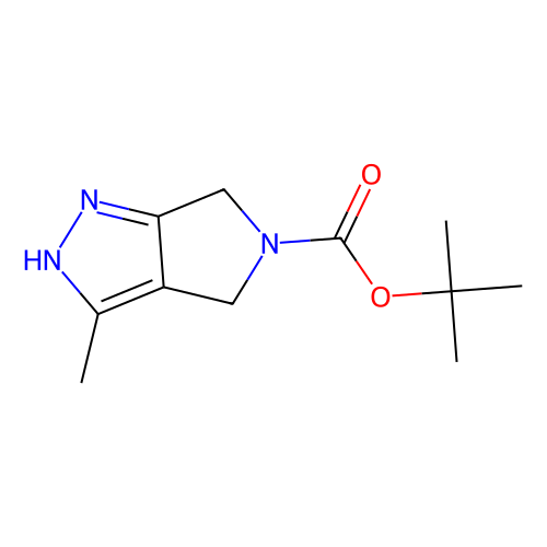 tert-butyl 3-methyl-1H, 4H, 5H, 6H-pyrrolo[3, 4-c]pyrazole-5-carboxylate, min 97%, 500 mg