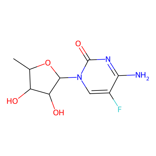 5'-Deoxy-5-fluorocytidine, min 98% (HPLC), 100 grams
