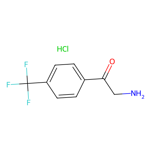 2-Amino-1-(4-(trifluoromethyl)phenyl)ethanone hydrochloride, min 97%, 10 grams