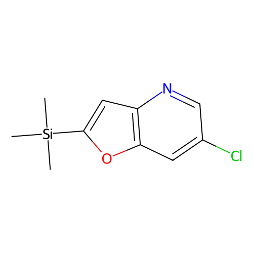 6-Chloro-2-(trimethylsilyl)furo[3, 2-b]pyridine, 1 gram