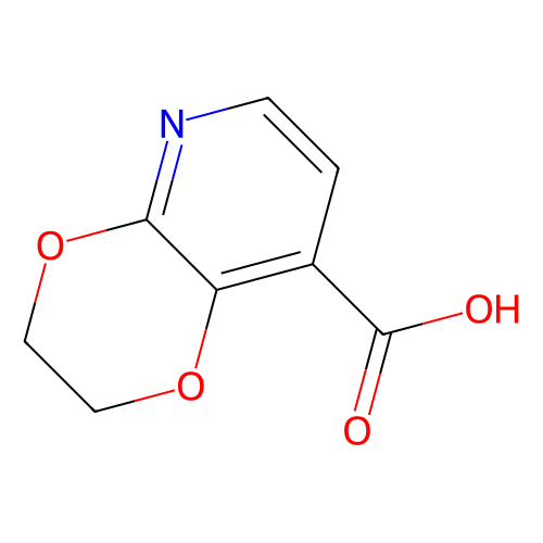 2, 3-Dihydro-[1, 4]dioxino[2, 3-b]pyridine-8-carboxylic acid, 1 gram