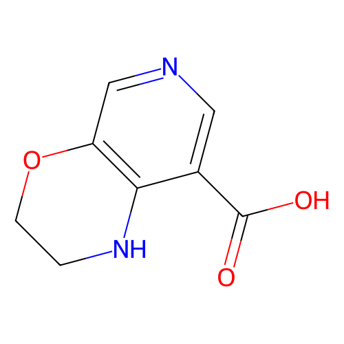 2, 3-Dihydro-1H-pyrido[3, 4-b][1, 4]oxazine-8-carboxylic acid, 1 gram