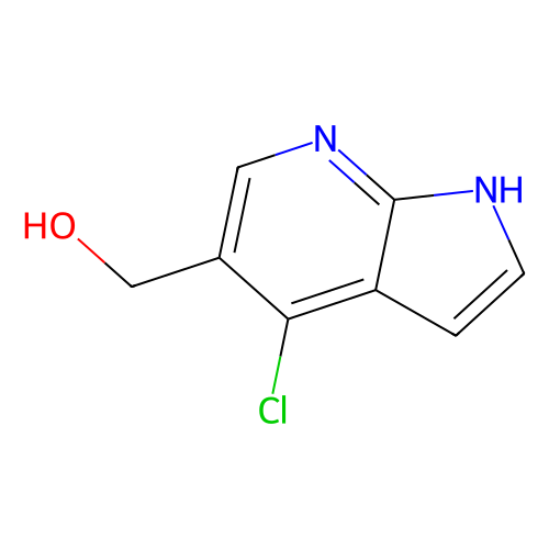 (4-Chloro-1H-pyrrolo[2, 3-b]pyridin-5-yl)methanol, min 95%, 1 gram