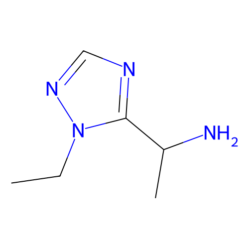 1-(1-Ethyl-1H-1, 2, 4-triazol-5-yl)ethanamine, 1 gram, Reagent Grade