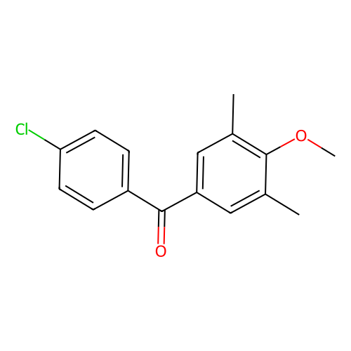 4-Chloro-3', 5'-dimethyl-4'-methoxybenzophenone, min 95%, 1 gram