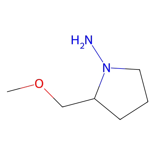 (R)-(+)-1-Amino-2-(methoxymethyl)pyrrolidine, min 95% (GC), 1 gram