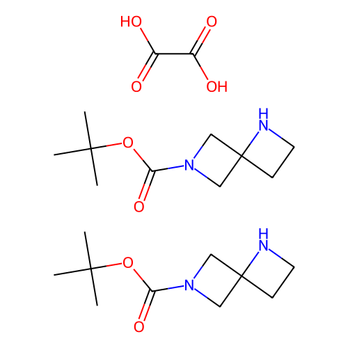 tert-butyl 1, 6-diazaspiro[3.3]heptane-6-carboxylate hemioxalate, min 97%, 1 gram