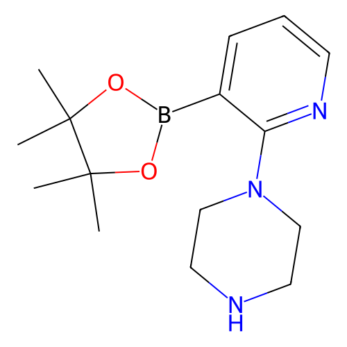 2-Piperazinylpyridine-3-boronic acid pinacol ester, 1 gram