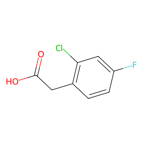 2-Chloro-4-fluorophenylacetic acid, min 97%, 100 grams