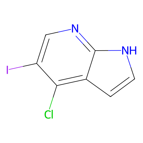 4-Chloro-5-iodo-1H-pyrrolo[2, 3-b]pyridine, min 97%, 1 gram