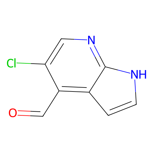 5-Chloro-1H-pyrrolo[2, 3-b]pyridine-4-carbaldehyde, 1 gram