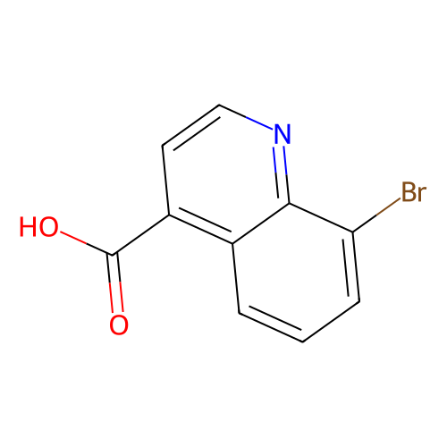 8-bromoquinoline-4-carboxylic acid, min 97%, 1 gram