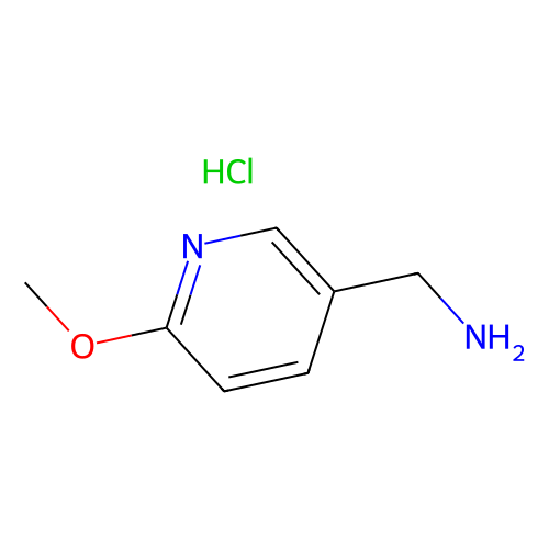 (6-methoxypyridin-3-yl)methanamine hydrochloride, min 97%, 1 gram