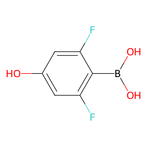 2, 6-Difluoro-4-hydroxyphenylboronic acid, min 95%, 10 grams