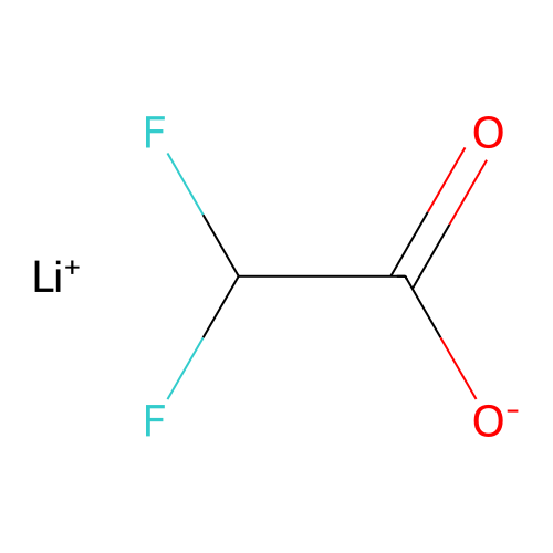 Lithium difluoroacetate, min 95%, 25 grams