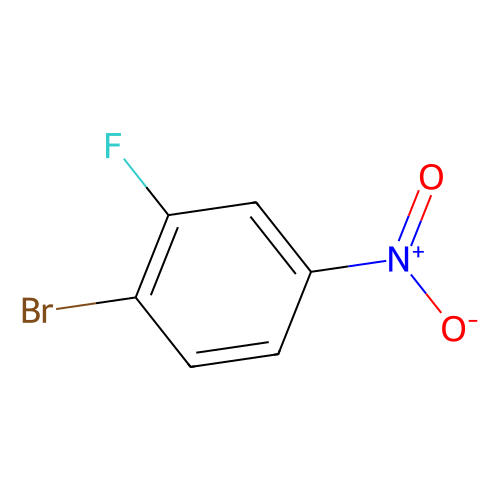 1-Bromo-2-fluoro-4-nitrobenzene, min 98%, 100 grams
