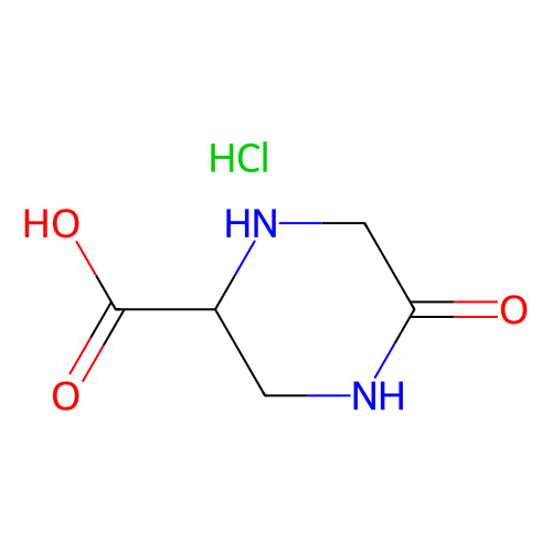 (S)-5-Oxopiperazine-2-carboxylic acid hydrochloride, min 97%, 100 mg