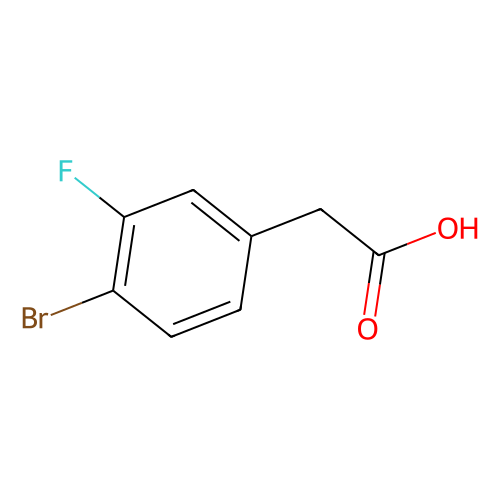 4-Bromo-3-fluorophenylacetic acid, min 98%, 100 grams