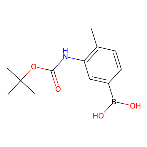3-BOC-amino-4-methylphenylboronic acid, min 97%, 5 grams