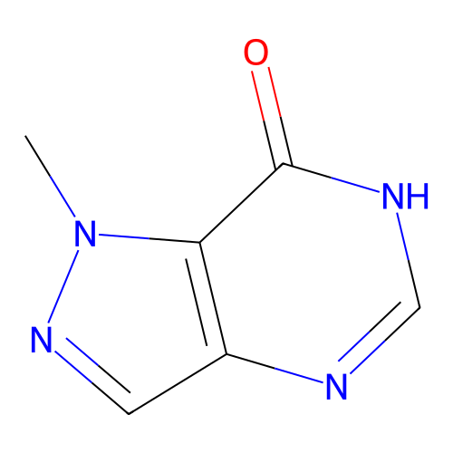 1-Methyl-1H-pyrazolo[4, 3-d]pyrimidin-7-ol, min 98%, 50 mg