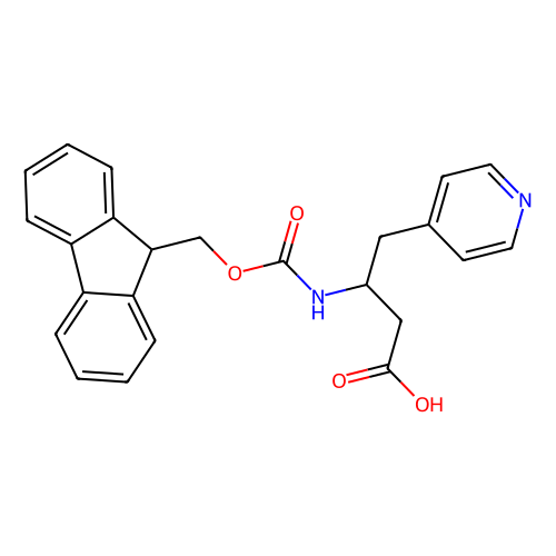 Fmoc-(4-pyridyl)-D-beta-homoalanine, 1 gram